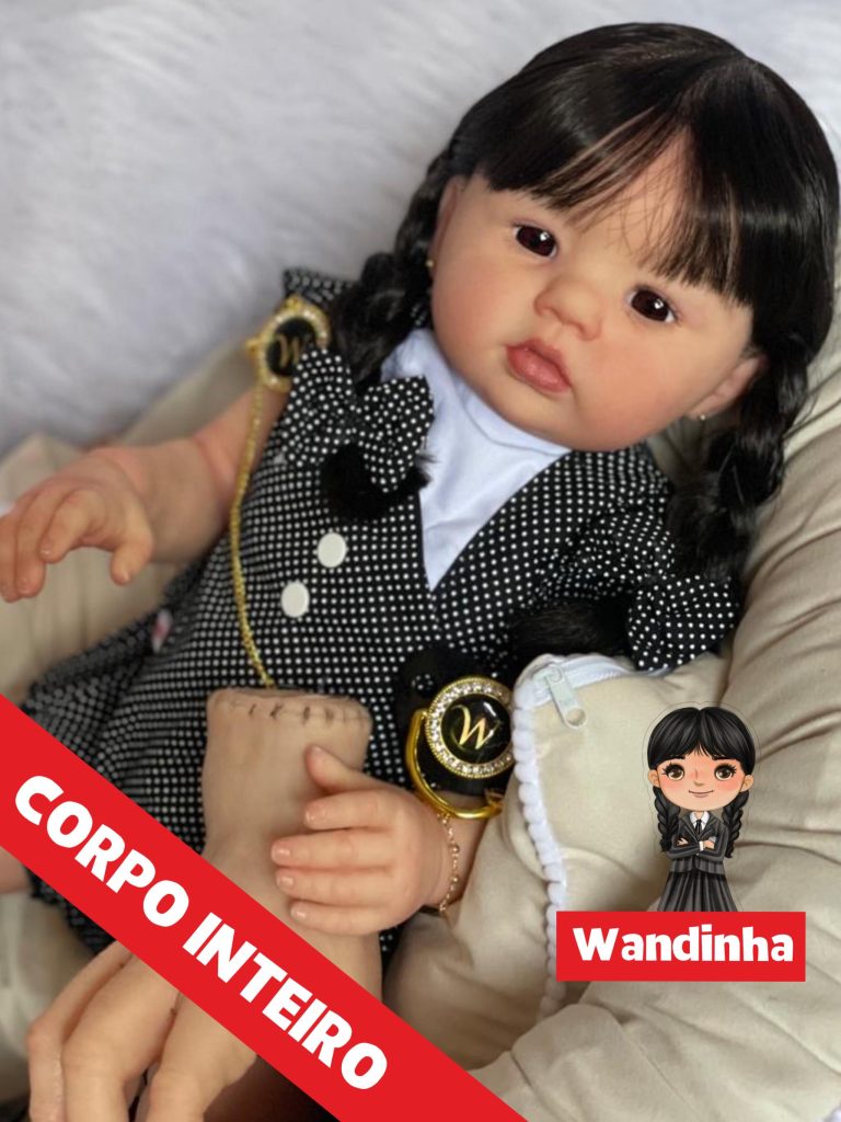 Bebê Wandinha - Por encomenda